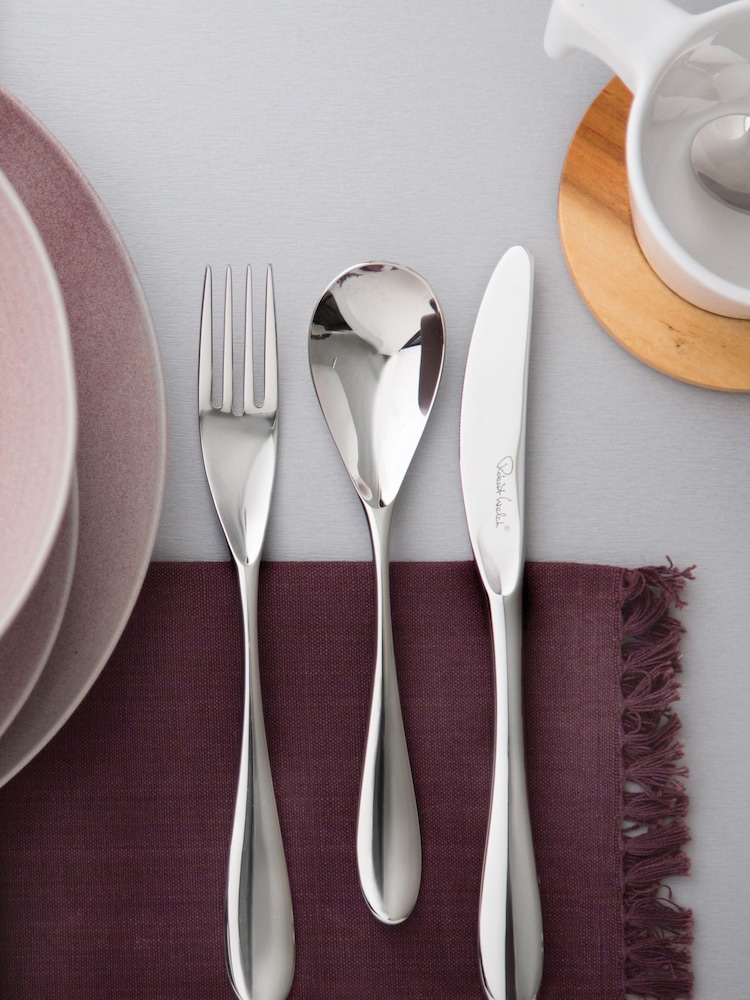 Robert Welch Silver 24pc Bourton Cutlery Set - Image 2 of 4