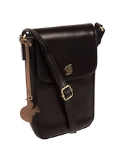 Conkca Buzz Leather Cross-Body Phone Bag - Image 3 of 5