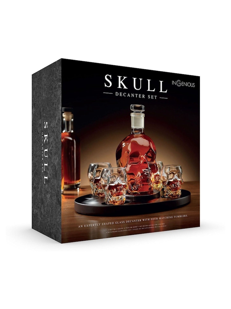 MenKind Skull Decanter With Glasses Set - Image 4 of 4
