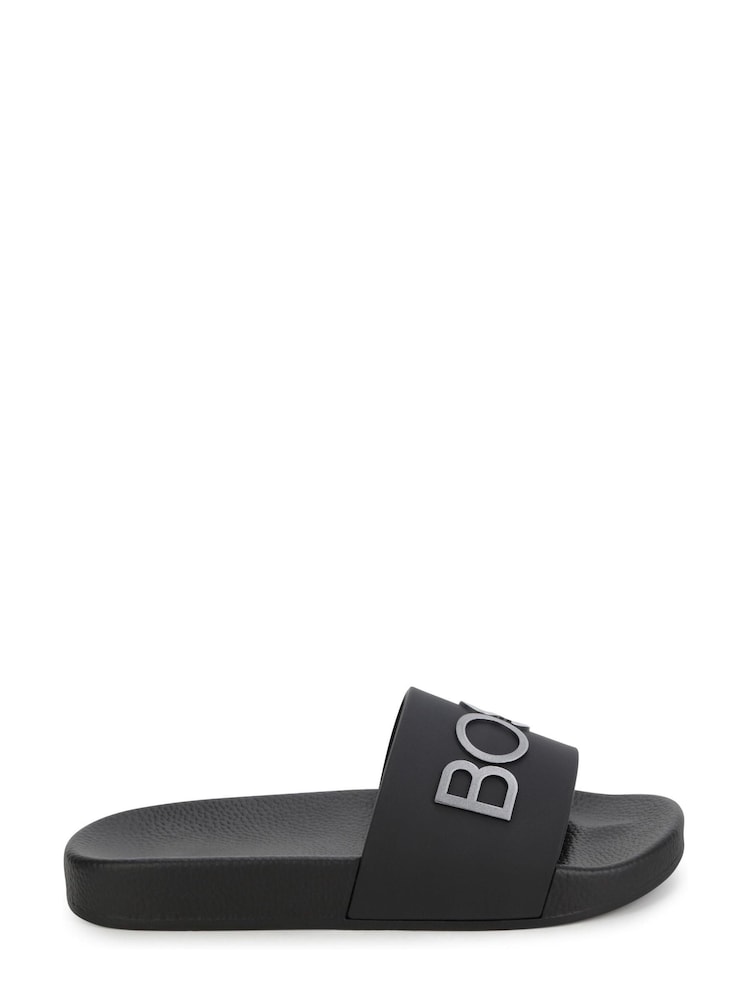 BOSS Gold Capsule Logo Sliders - Image 1 of 6
