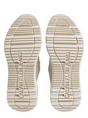Calvin Klein Cream Chunky Running Trainers - Image 4 of 4