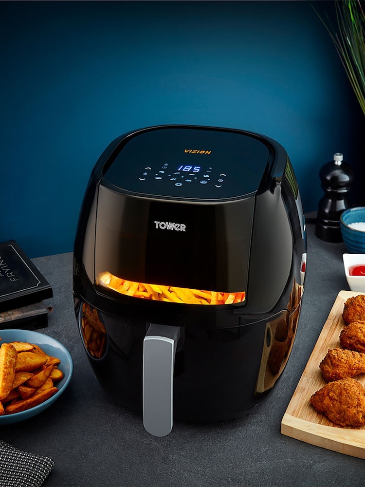 Tower Black 7L Digital Air Fryer - Image 1 of 8