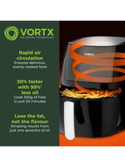 Tower Black 7L Digital Air Fryer - Image 9 of 13