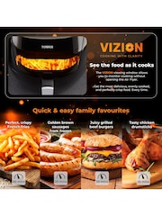 Tower Black 7L Digital Air Fryer - Image 4 of 8