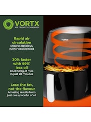 Tower Black 7L Digital Air Fryer - Image 5 of 8