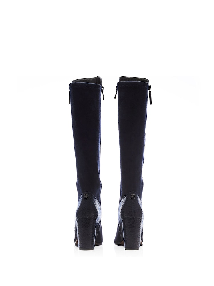 Moda In Pelle Tigerlily Long Boots With Block Heel And Side Zip - Image 1 of 4