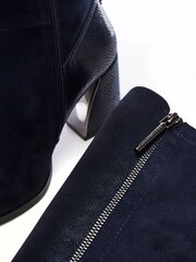 Moda In Pelle Tigerlily Long Boots With Block Heel And Side Zip - Image 2 of 4