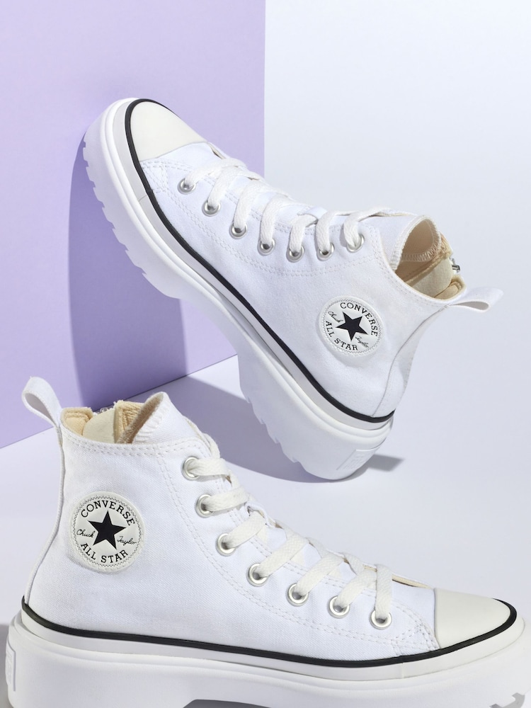 Bela - Converse športni copati z bleščicami Lift Junior - Slika 1 iz 8