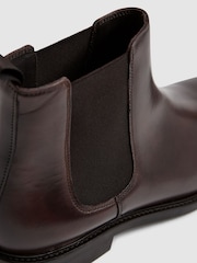 Reiss Brown Tenor Leather Chelsea Boots - Image 4 of 6