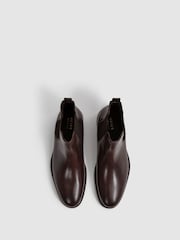 Reiss Brown Tenor Leather Chelsea Boots - Image 5 of 6