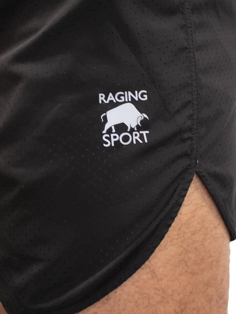 Raging Bull Black Performance Shorts - Image 3 of 3