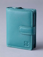 Lakeland Leather Teal Green Small Tab Purse - Image 1 of 5