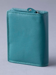 Lakeland Leather Teal Green Small Tab Purse - Image 2 of 5
