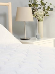 Slumberdown Wonderfully Warm 9 Heat Setting Electric White Blanket - Image 1 of 6