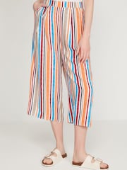 M&co Cropped-Hosenrock mit Streifen, Weiss - Bild 5 von 5