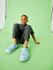 Crocs Toddler Grey All Terrain Topographic Clog Sandals - Image 1 of 6