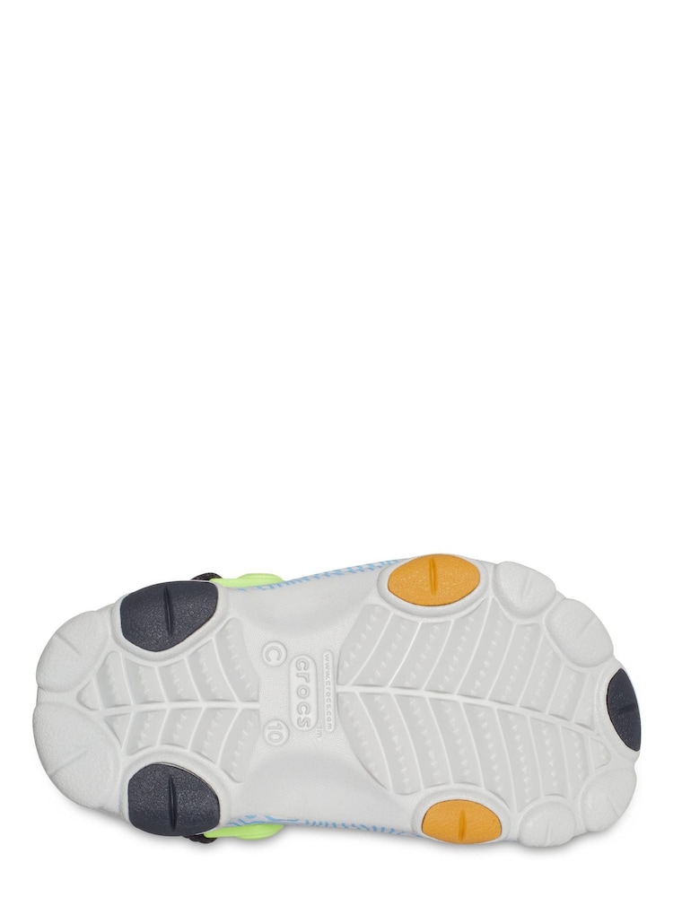 Crocs Toddler Grey All Terrain Topographic Clog Sandals - Image 6 of 6
