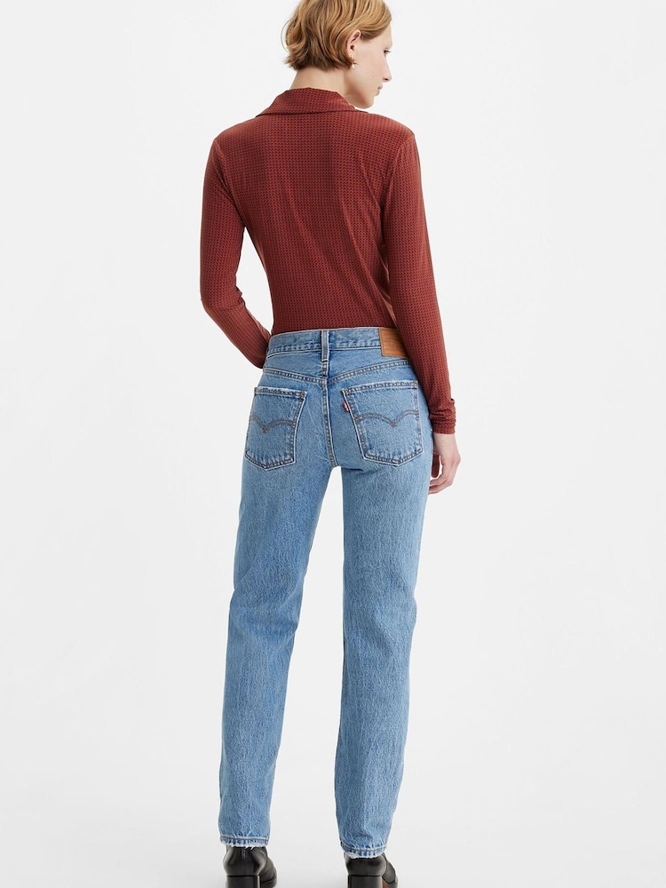 Levi's® Good Grades Middy Straight Jeans - Image 2 of 6