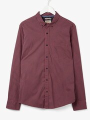 FatFace Pink Slim Hove Gingham Shirt - Image 4 of 4