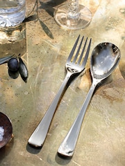 Robert Welch 3 Piece Silver Malvern Serving Set - Image 1 of 4