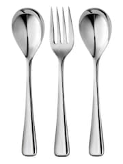 Robert Welch 3 Piece Silver Malvern Serving Set - Image 2 of 4