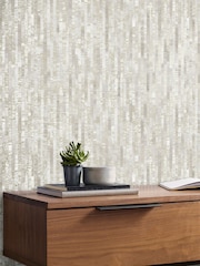 Graham & Brown Gold Betula Soft 10M Wallpaper - Image 1 of 3