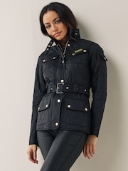 Barbour® International Black Polar Quilted Jacket - Image 1 of 11