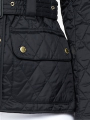 Barbour® International Black Polar Quilted Jacket - Image 11 of 11