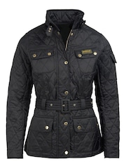 Barbour® International Black Polar Quilted Jacket - Image 7 of 11