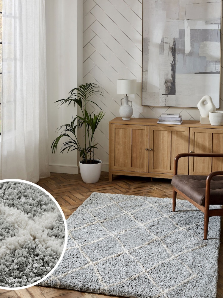 Grey Bronx Mono Berber Rug - Image 1 of 6