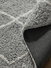 Grey Bronx Mono Berber Rug - Image 4 of 6