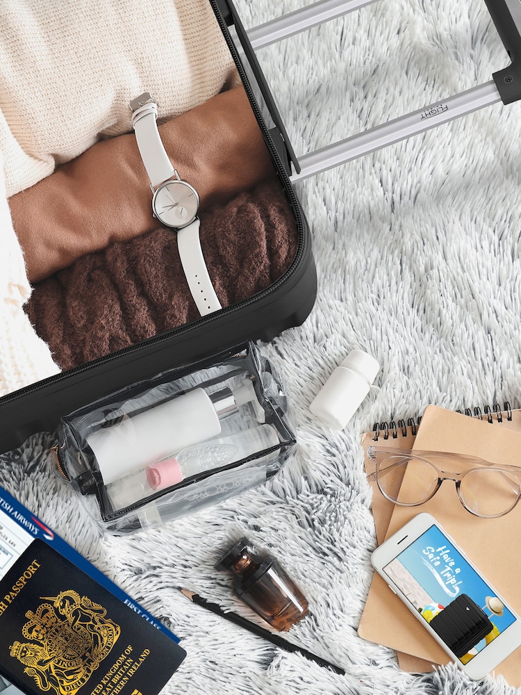 Flight Knight 56x45x25cm EasyJet Overhead 4 Wheel ABS Hard Case Cabin Carry On Hand Luggage - Image 6 of 6