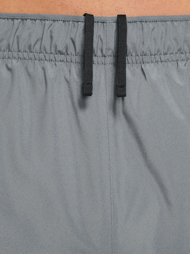 Nike Grey 9 Inch Dri-FIT Challenger 9 inch Unlined Running Shorts - Image 4 of 8
