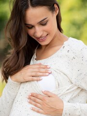 Seraphine Natural Nursing Knit Dress - Image 3 of 5