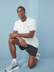 adidas White Train Essentials Training T-Shirt - Image 2 of 6