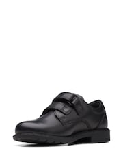 Clarks Black Multi Fit Leather Scala Pace Shoes - Image 4 of 7