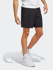 adidas Black Sportswear AEROREADY Essentials Chelsea Linear Logo Shorts - Image 3 of 7