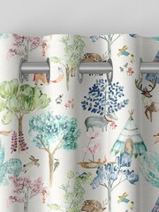 Voyage Oat Woodland Adventures Made To Measure Curtains - Image 7 of 9