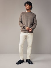 White Ecru Slim Fit Coloured Stretch Jeans - Image 2 of 11