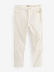 White Ecru Slim Fit Coloured Stretch Jeans - Image 5 of 11