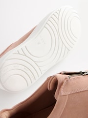 Розовый - Кожаные кроссовки на молнии На массивной подошве Signature Forever Comfort® - Изображение 7 из 7
