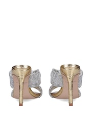 Kurt Geiger London Gold Molten Sandals - Image 1 of 8
