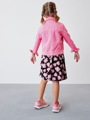 Bright Pink Denim Western Jacket (3-16yrs) - Image 2 of 7
