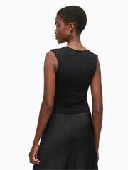 AllSaints Natural Tamie Tank - Image 2 of 5
