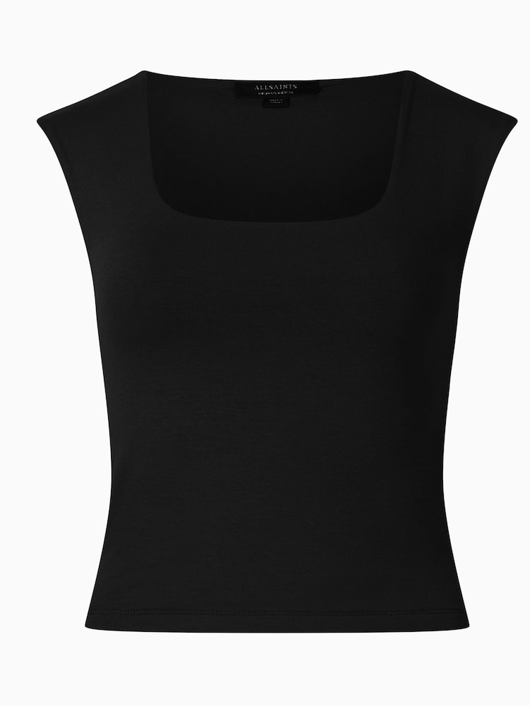 AllSaints Natural Tamie Tank - Image 5 of 5