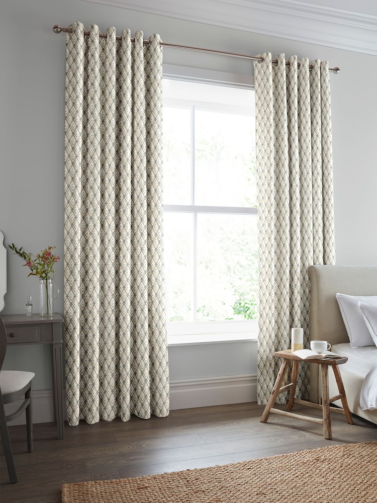 Laura Ashley Almond Saron Made To Measure Curtains - Image 1 of 9
