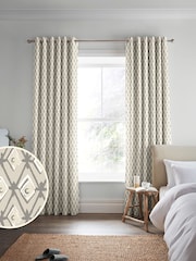 Laura Ashley Almond Saron Made To Measure Curtains - Image 2 of 9