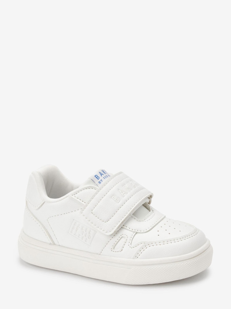 Baker by Ted Baker White Trainers - Image 2 of 6 Baker by Ted Baker White Trainers - Image 2 of 6