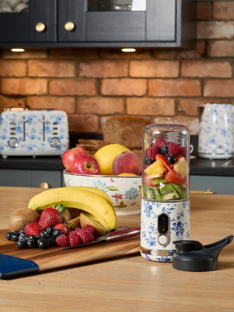 Laura Ashley Blue China Rose Portable Smoothie Maker - Image 2 of 7