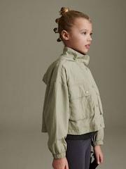 Sage Green Shower Resistant Crop Cagoule (3-16yrs) - Image 1 of 11